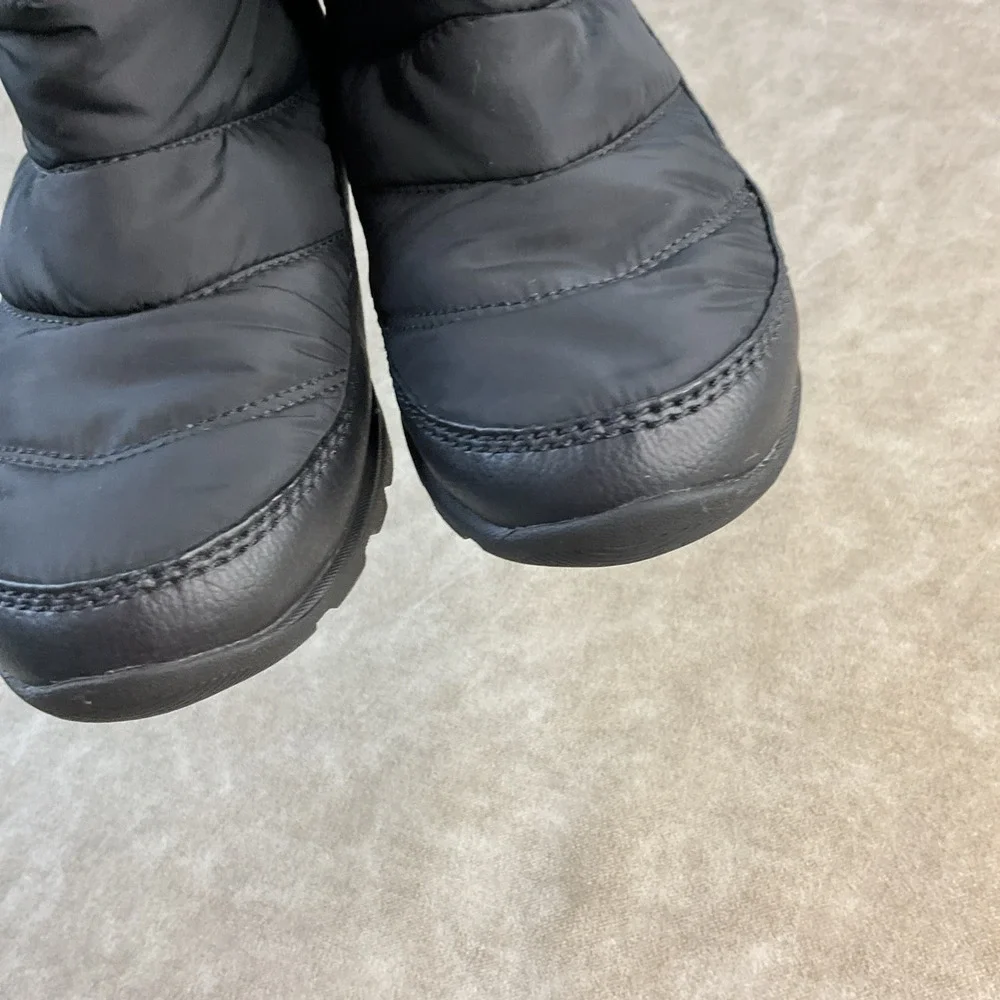 Sorel Kids Boots Youth Sz 3 Whitney Waterproof Puff Winter Snow Black